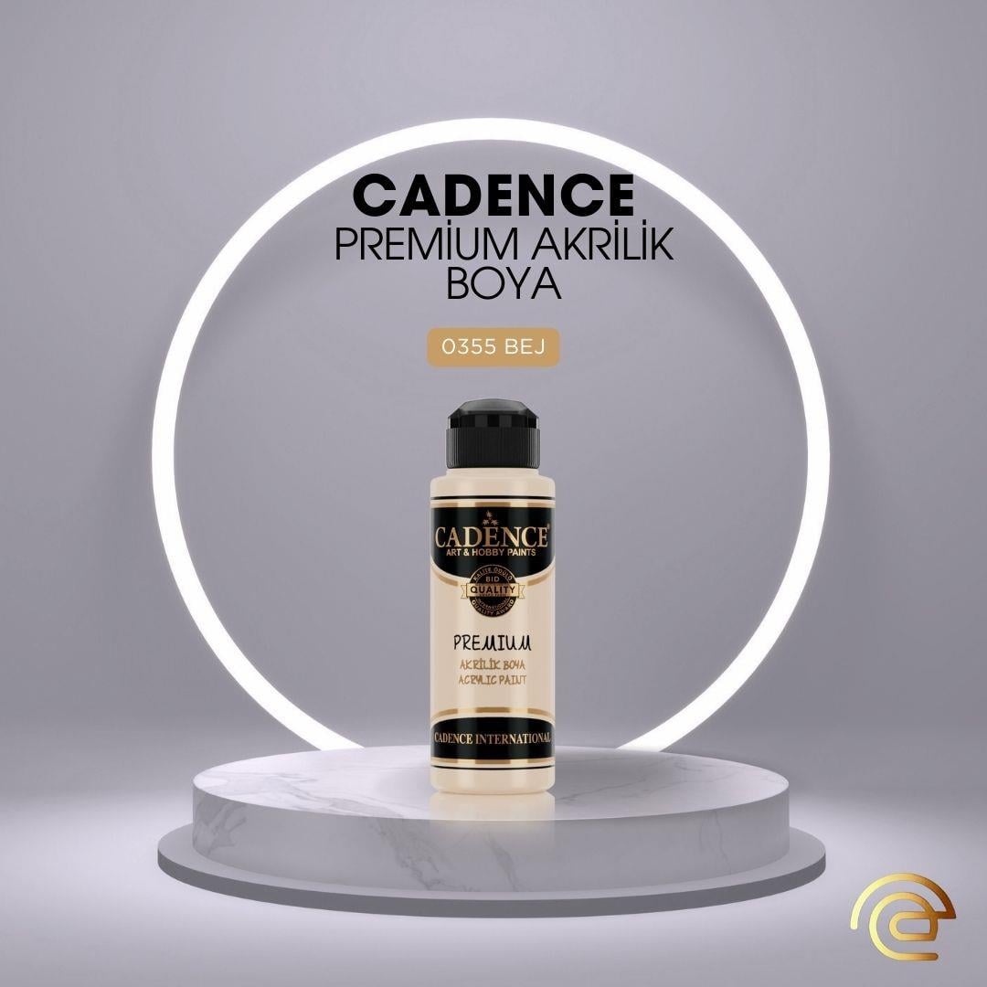 Cadence PREMİUM AKRİLİK BOYA 120 ML 0355 BEJ