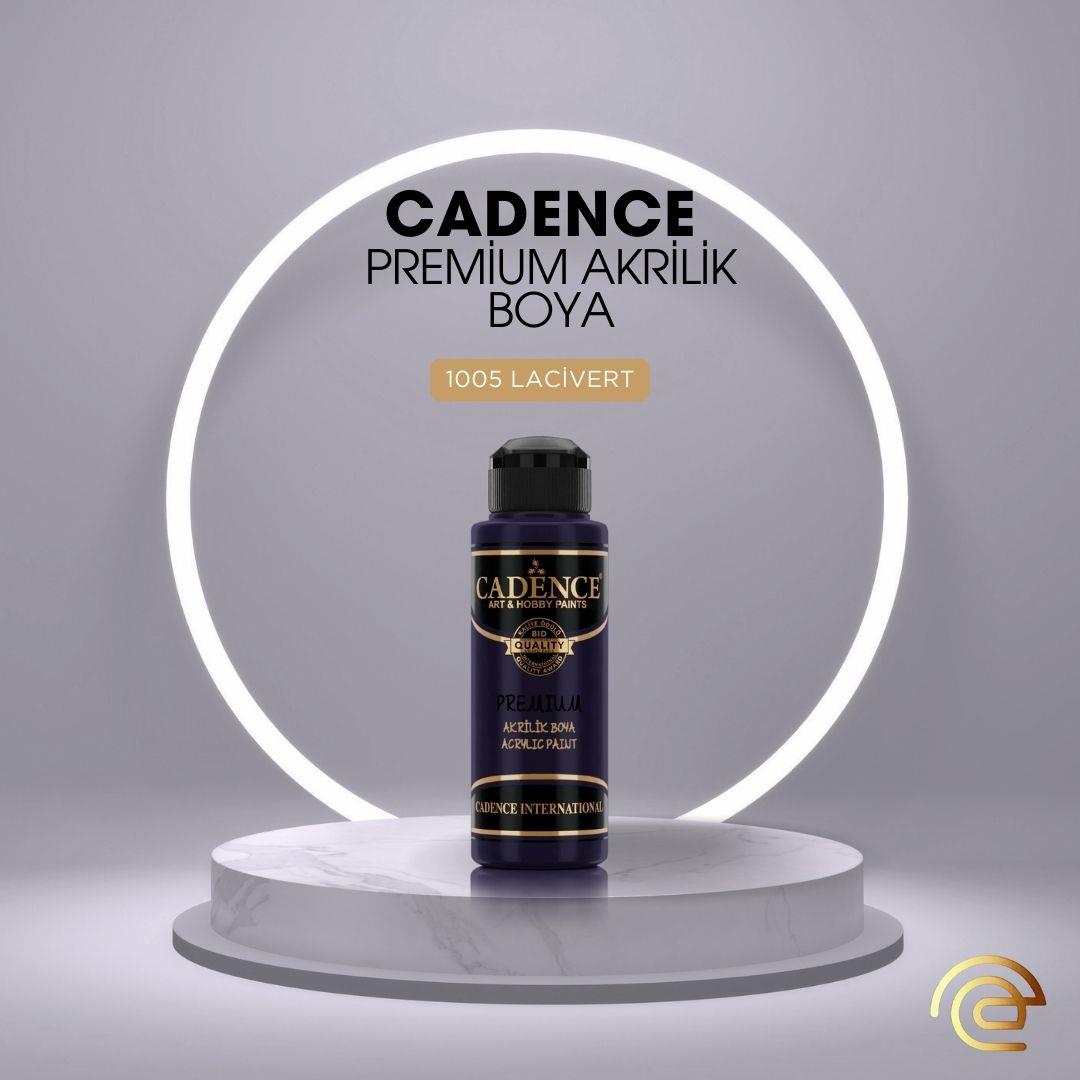 Cadence PREMİUM AKRİLİK BOYA 120 ML 1005 LACİVERT