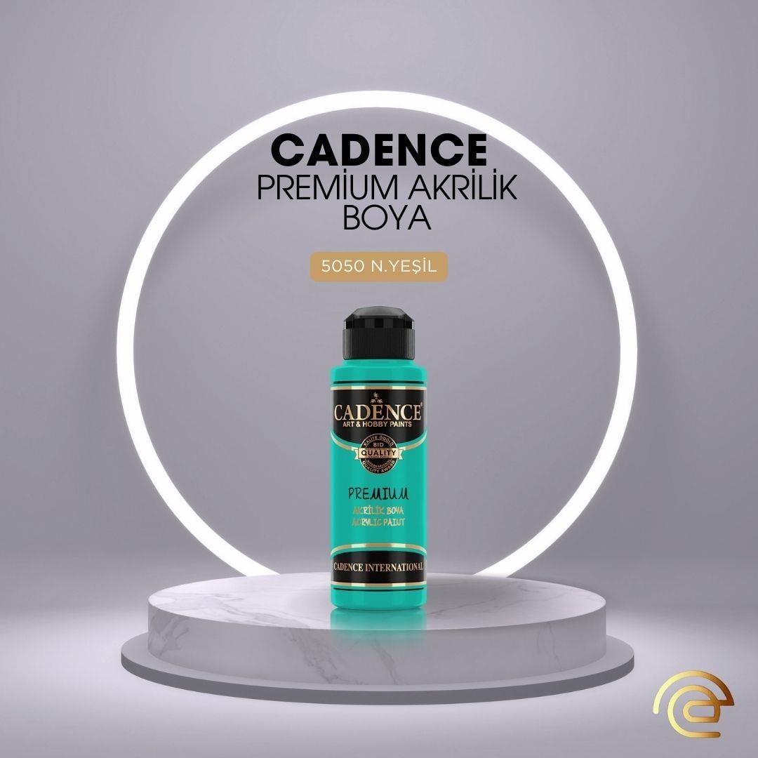 Cadence PREMİUM AKRİLİK BOYA 120 ML 5050 N.YEŞİL