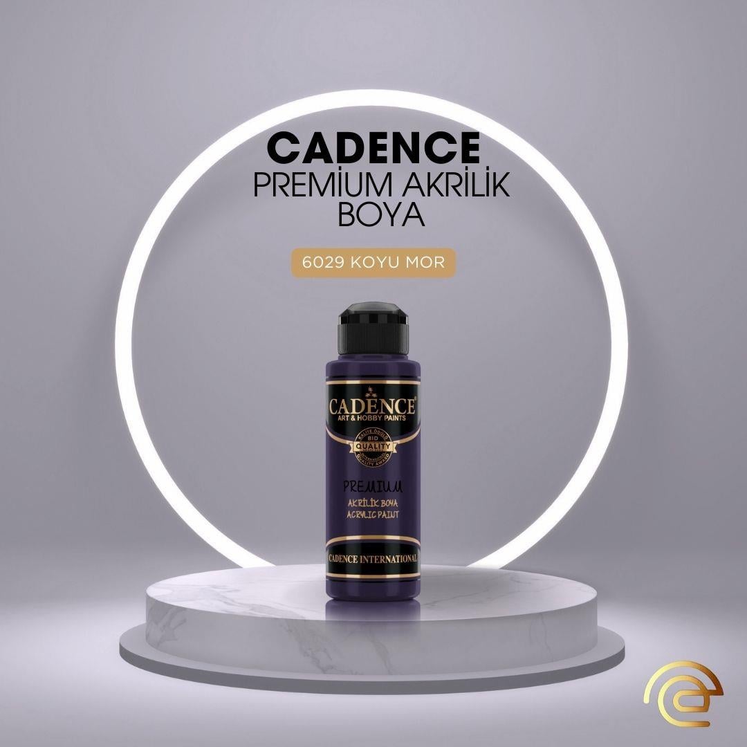 Cadence PREMİUM AKRİLİK BOYA 120 ML 6029 KOYU MOR