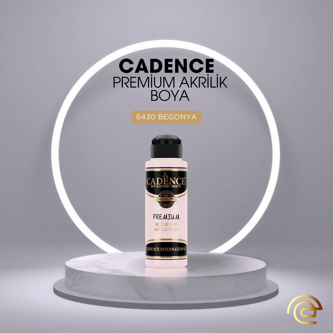 Cadence PREMİUM AKRİLİK BOYA 120 ML 6430 BEGONYA