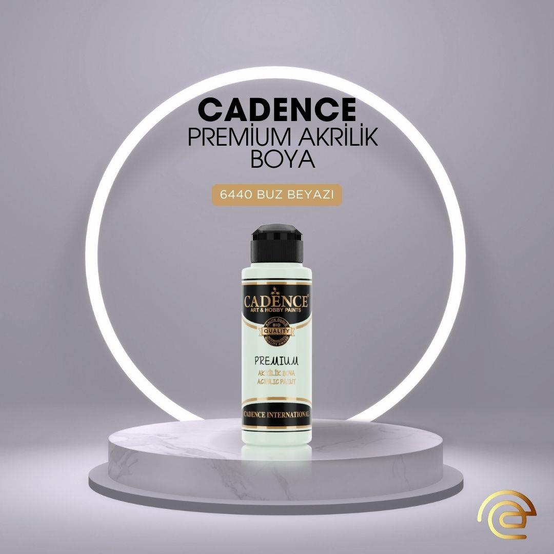 Cadence PREMİUM AKRİLİK BOYA 120 ML 6440 BUZ BEYAZI