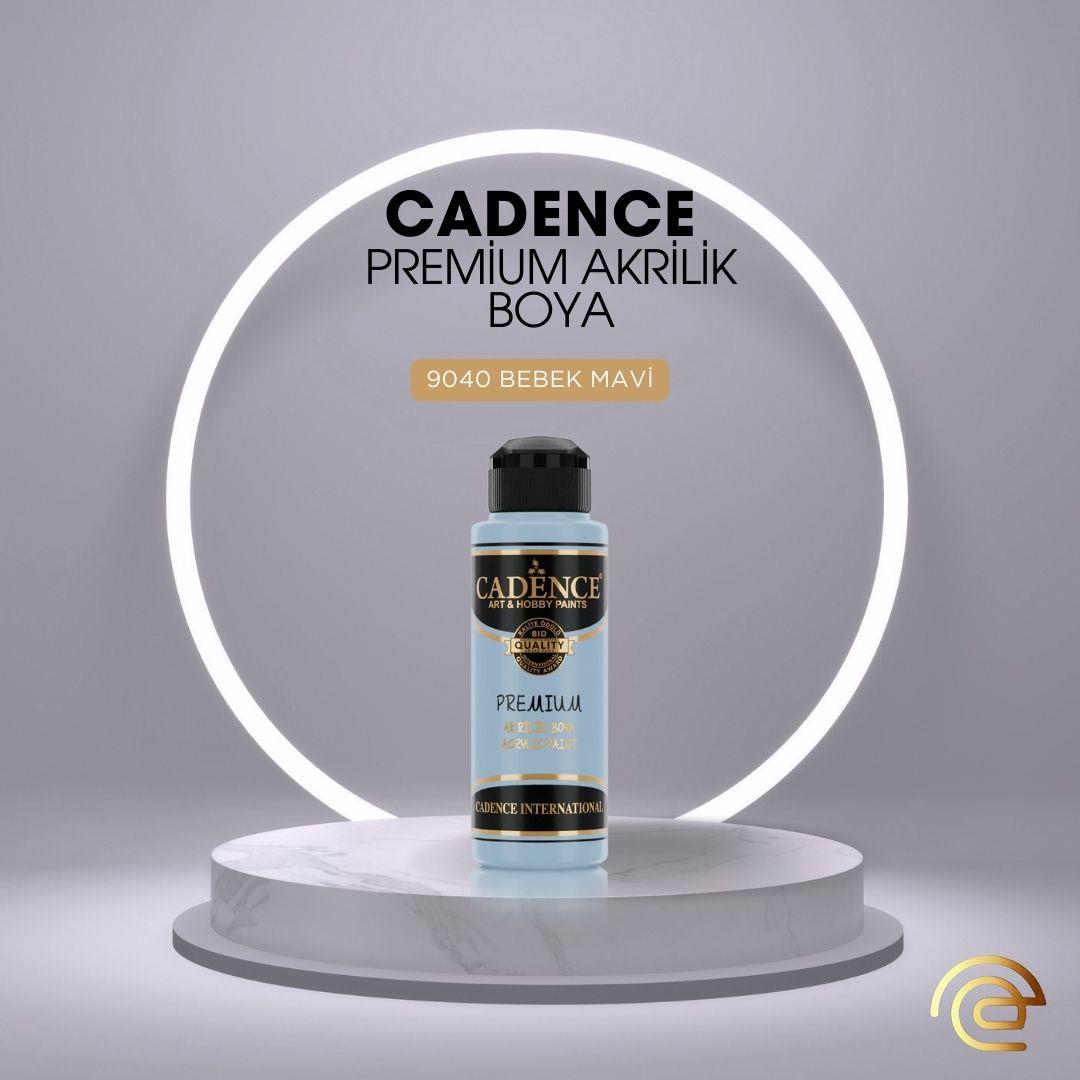 Cadence PREMİUM AKRİLİK BOYA 120 ML 9040 BEBEK MAVİ