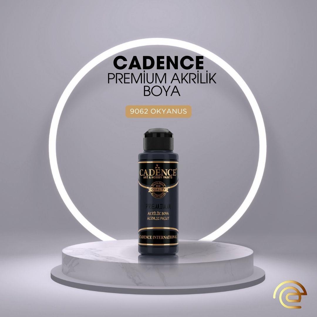 Cadence PREMİUM AKRİLİK BOYA 120 ML 9062 OKYANUS