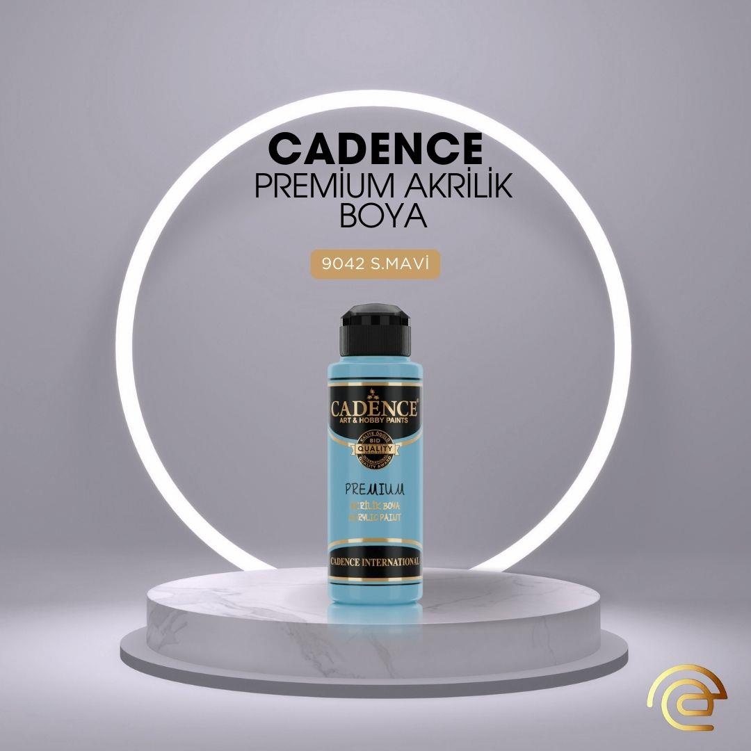 Cadence PREMİUM AKRİLİK BOYA 120 ML 9042 S.MAVİ