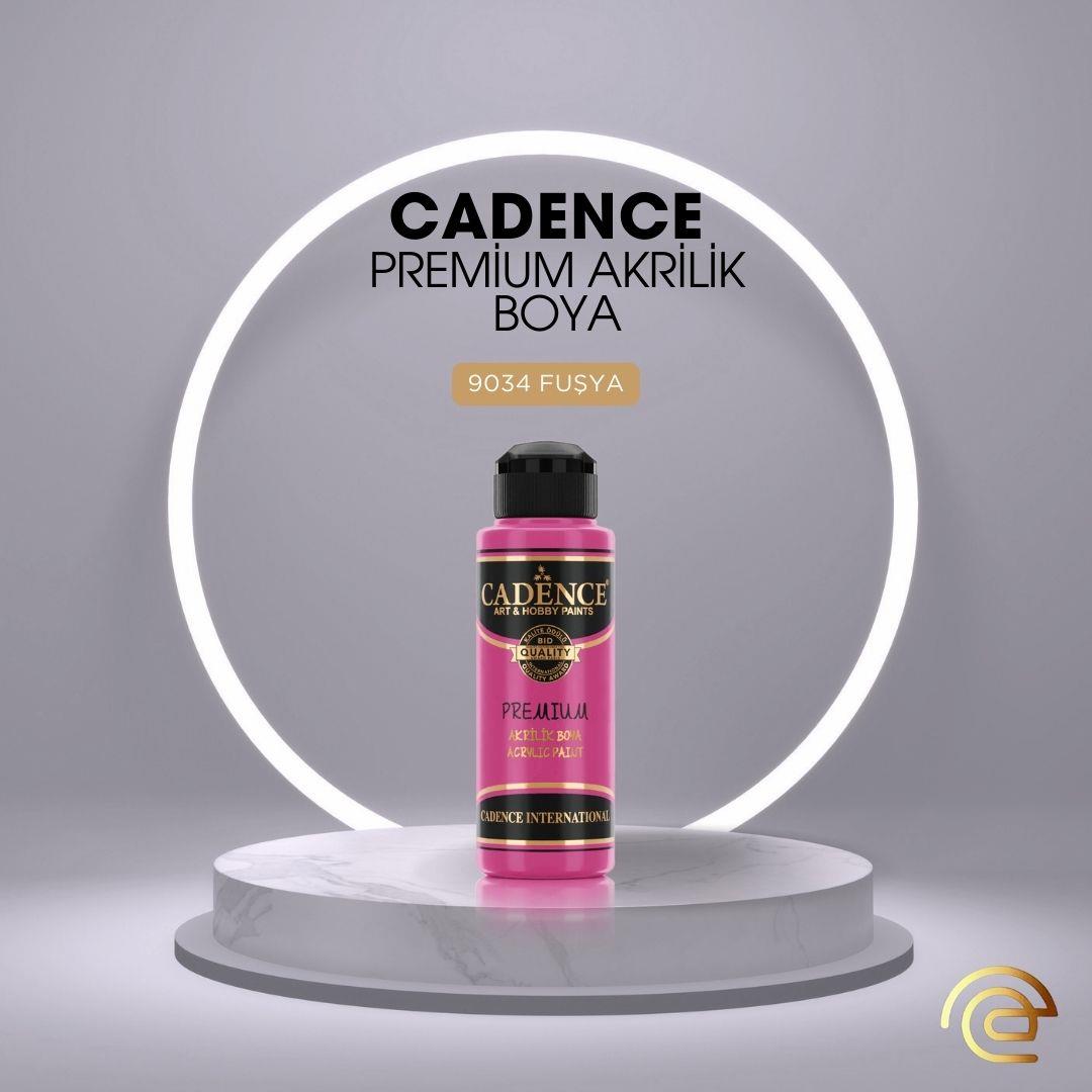 Cadence PREMİUM AKRİLİK BOYA 120 ML 9034 FUŞYA