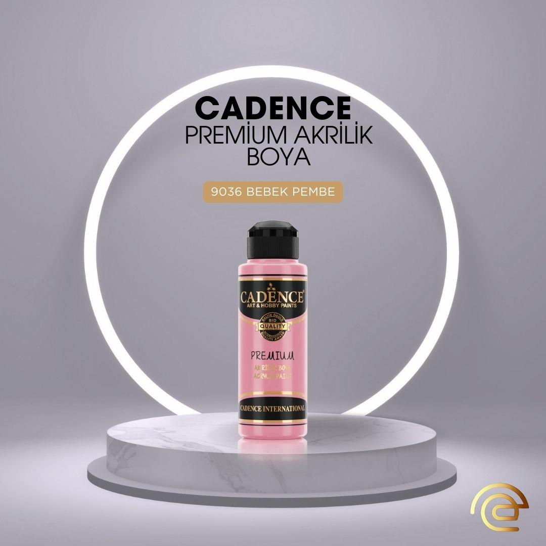 Cadence PREMİUM AKRİLİK BOYA 120 ML 9036 BEBEK PEMBE