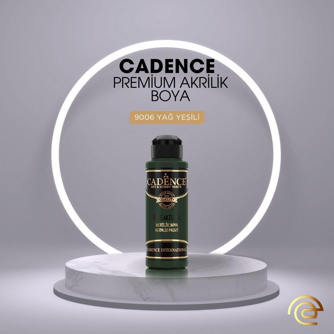 Cadence PREMİUM AKRİLİK BOYA 120 ML 9006 YAĞ YEŞİLİ