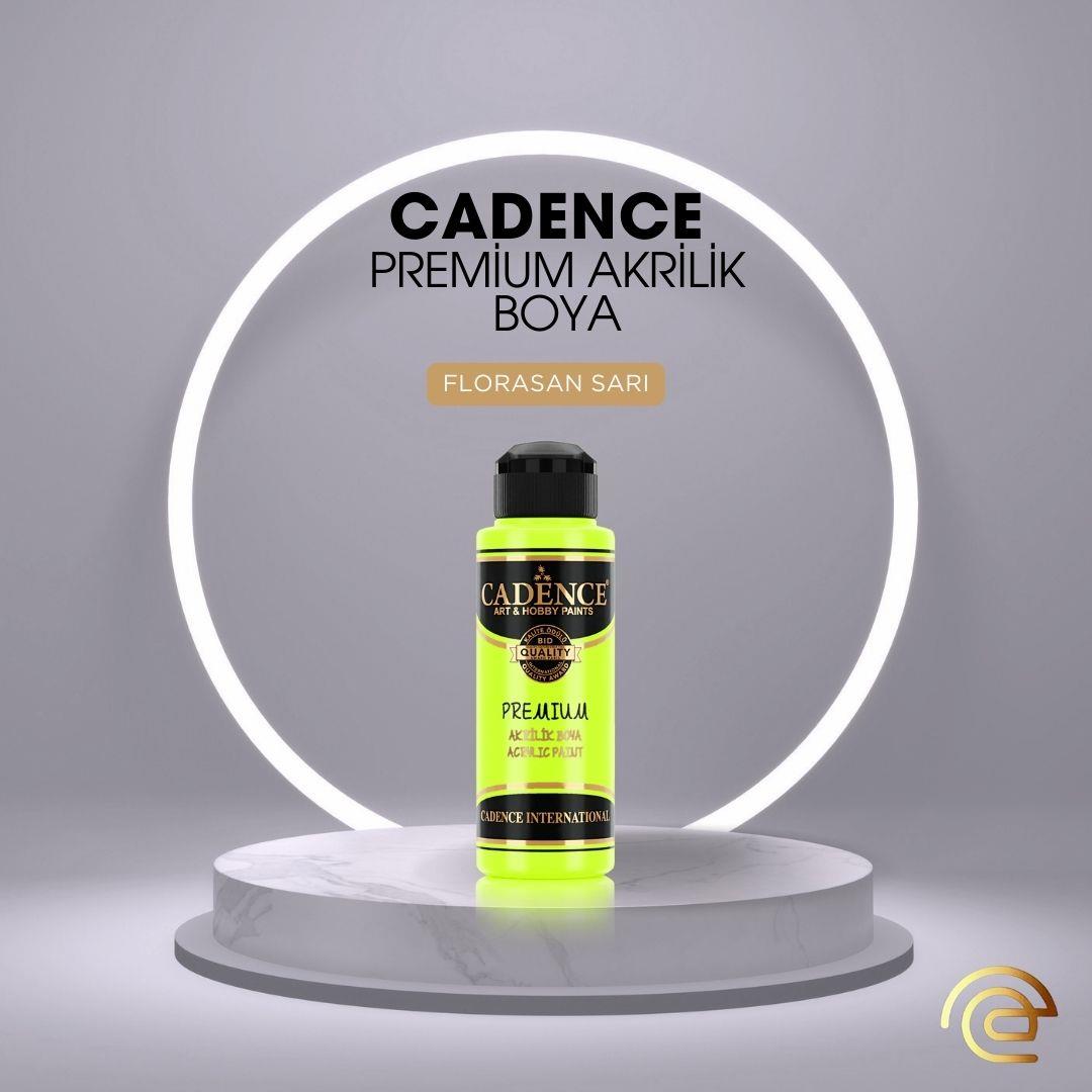 Cadence PREMİUM AKRİLİK BOYA 120 ML AFLSR FLORASAN SARI