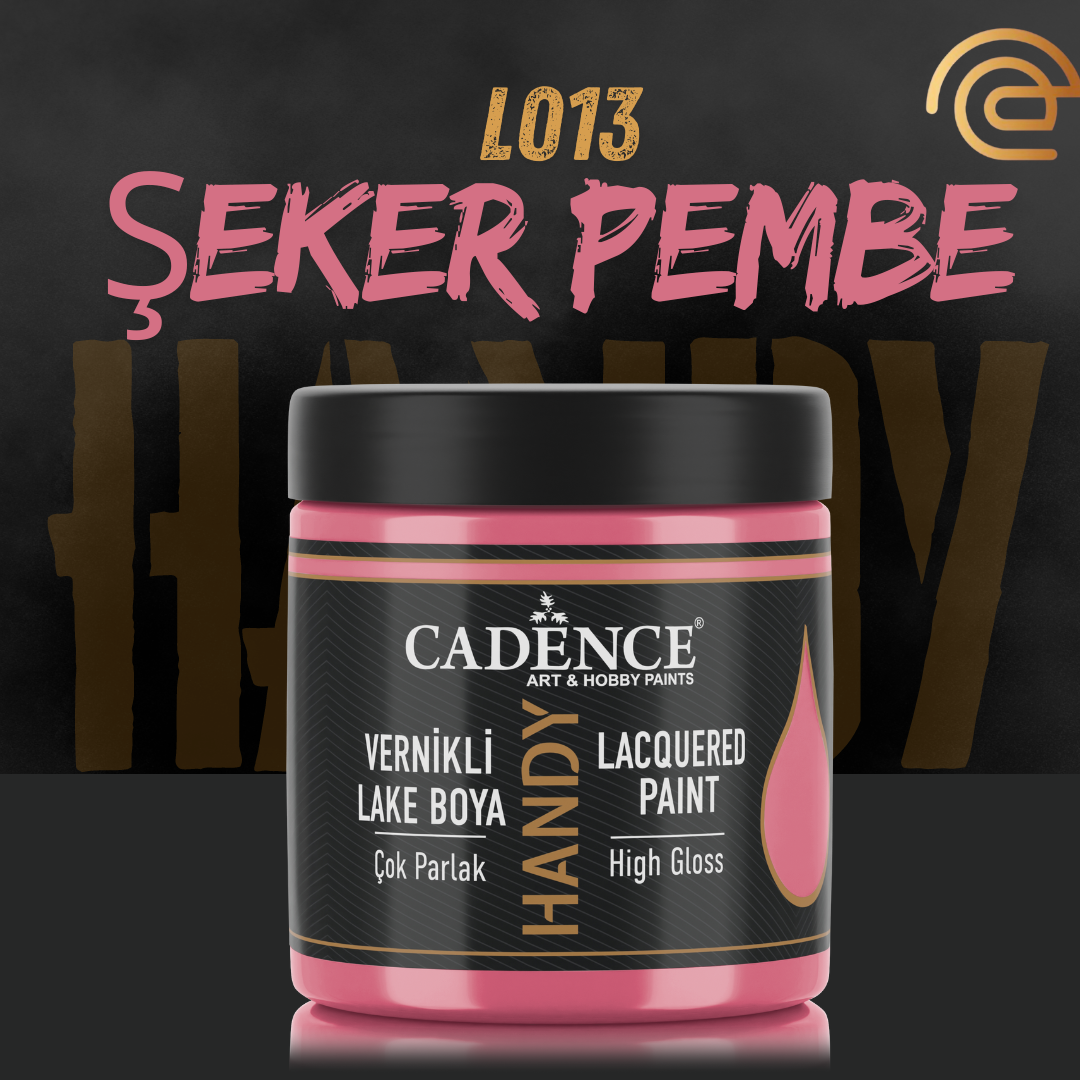 Cadence Vernikli Lake Boya L013 Şeker Pembe 250ml
