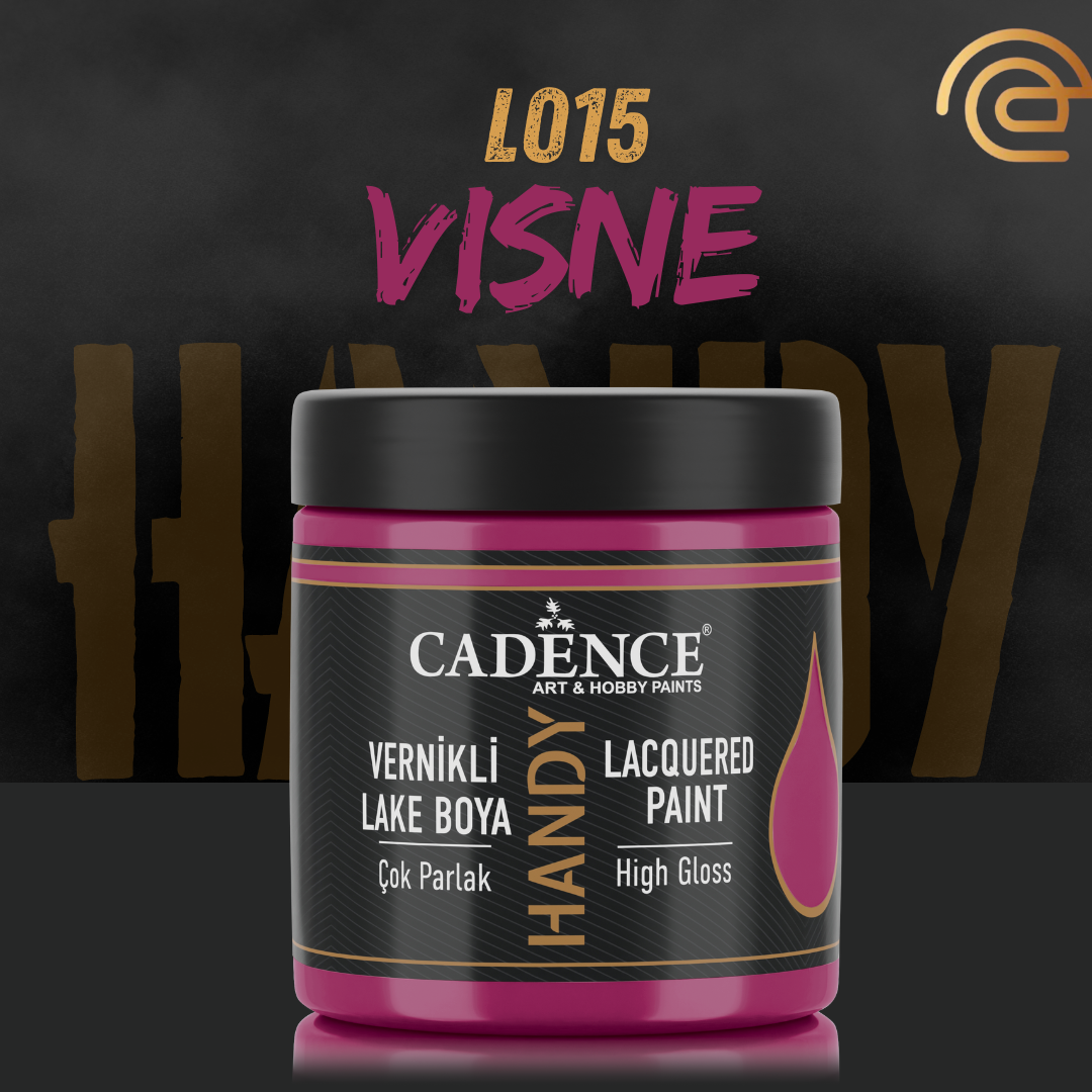 Cadence Vernikli Lake Boya L015 Vişne 250ml