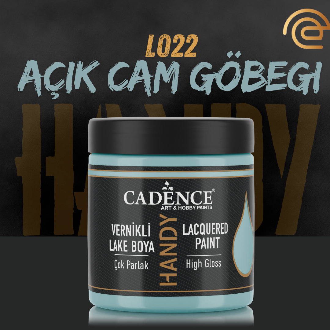 Cadence Vernikli Lake Boya L022 Açık Cam Göbeği 250ml