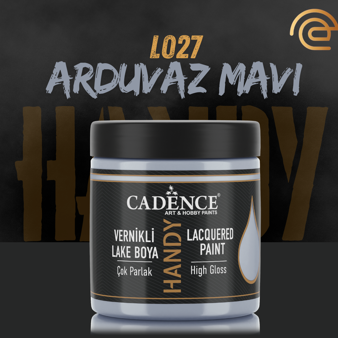 Cadence Vernikli Lake Boya L027 Arduvaz Mavi 250ml