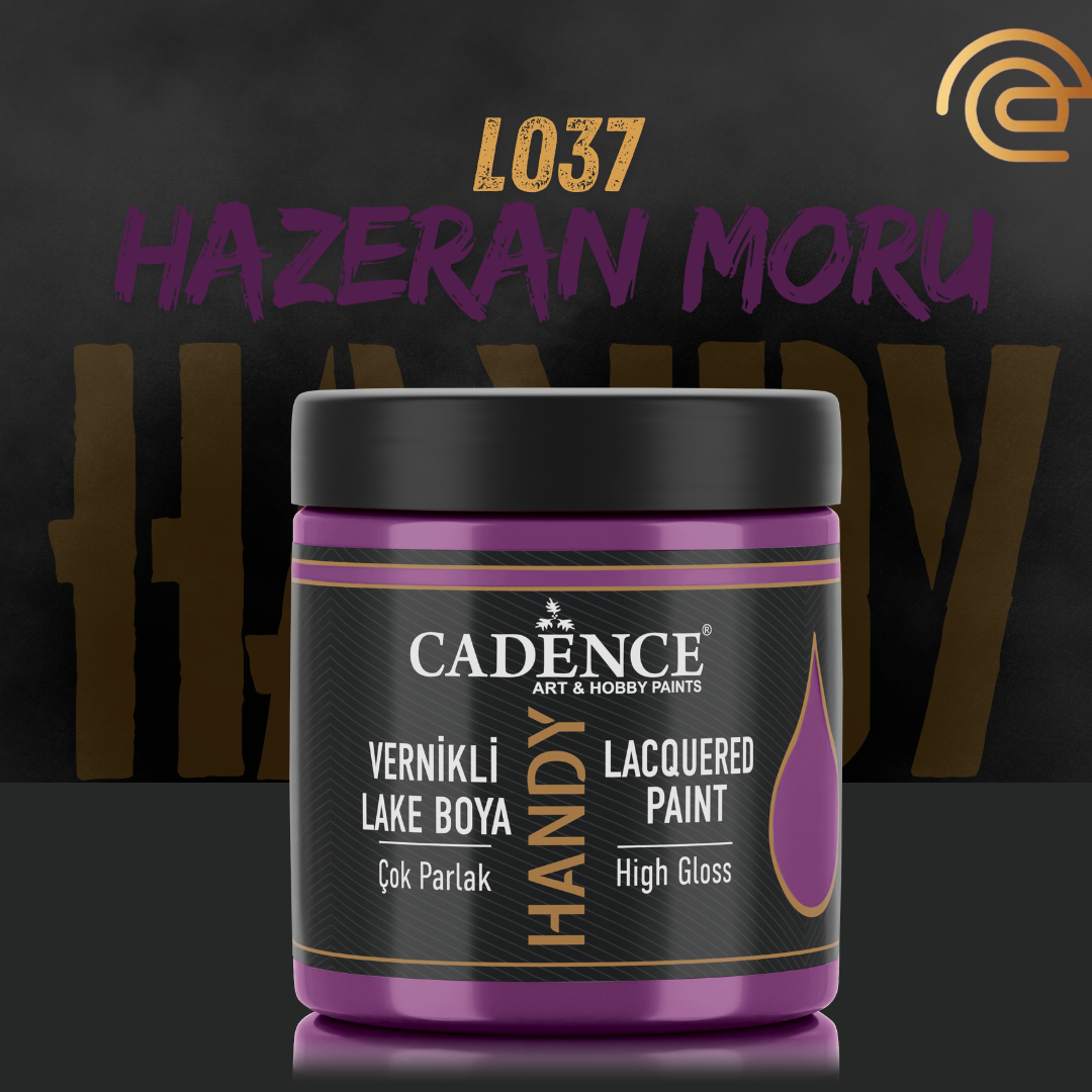 Cadence Vernikli Lake Boya L037 Hazeran Moru 250ml