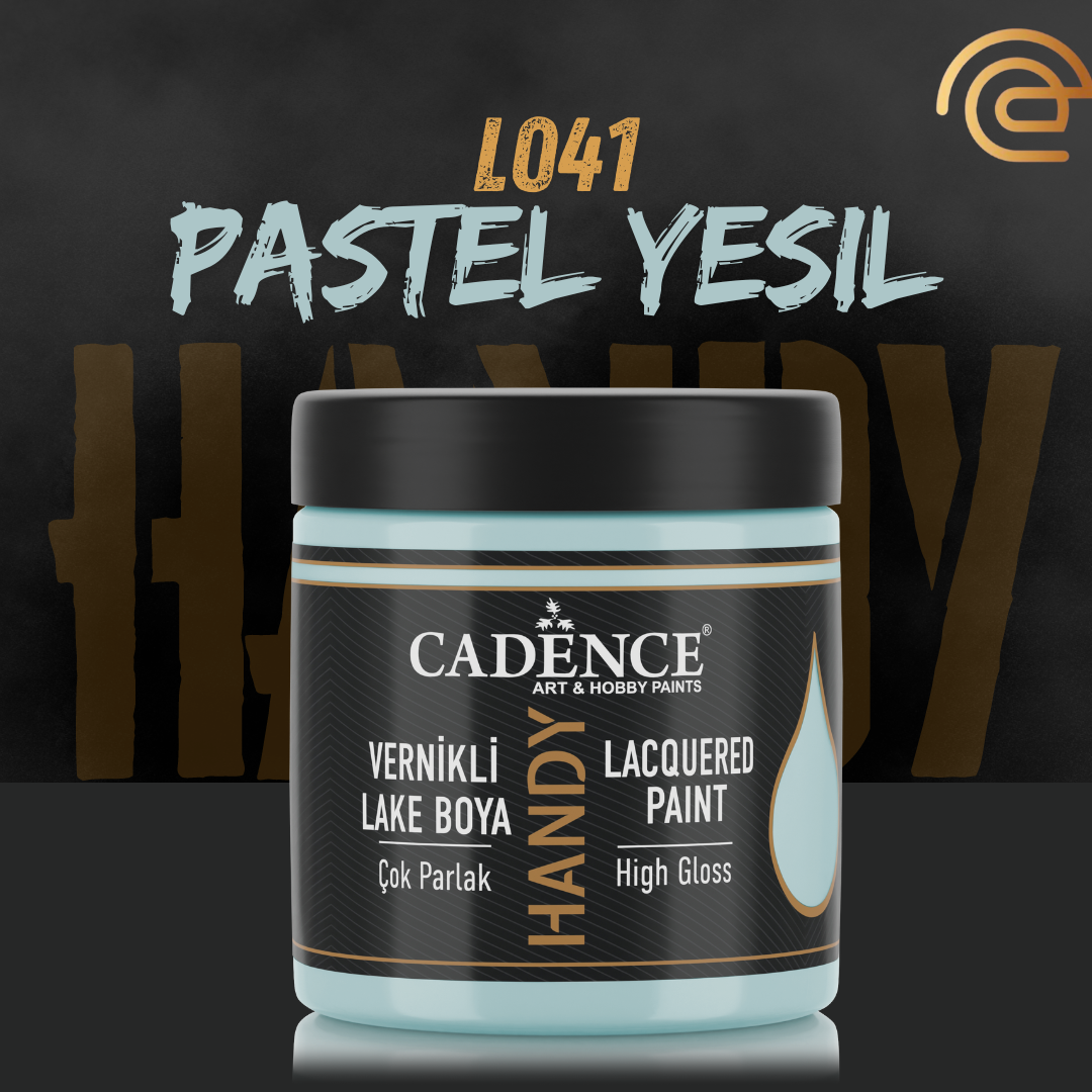 Cadence Vernikli Lake Boya L041 Pastel Yeşil 250ml