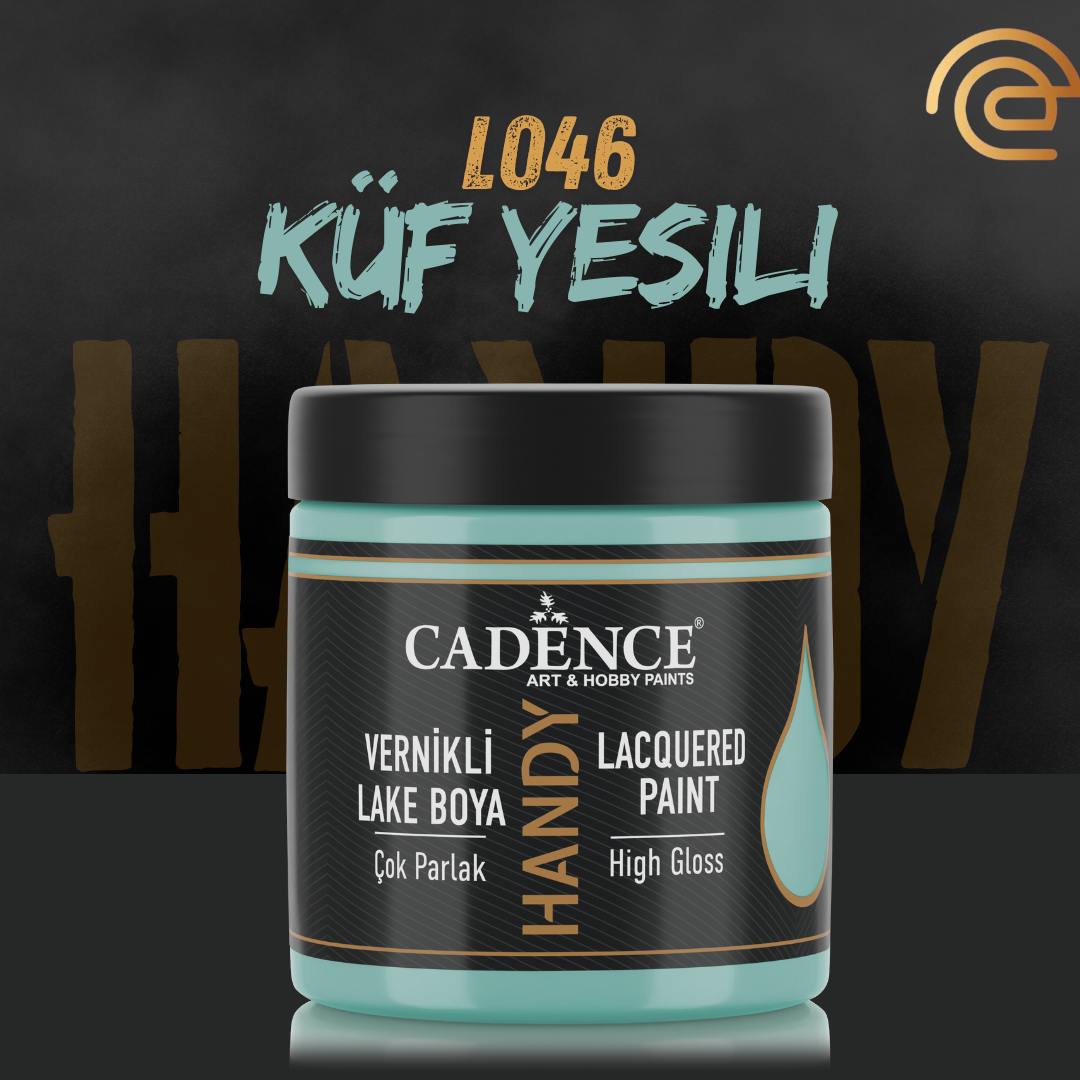 Cadence Vernikli Lake Boya L046 Küf Yeşili 250ml