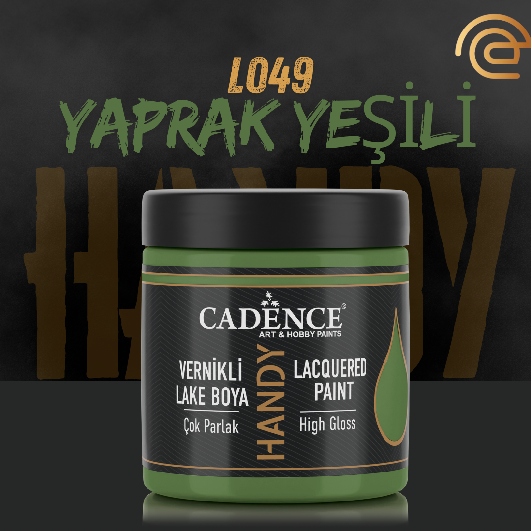 Cadence Vernikli Lake Boya L049 Yaprak Yeşili 250ml