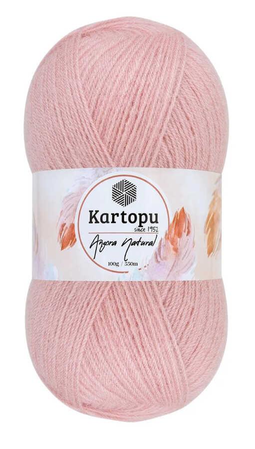 KARTOPU,ANGORA NATURAL K0780 KOYU PUDRA