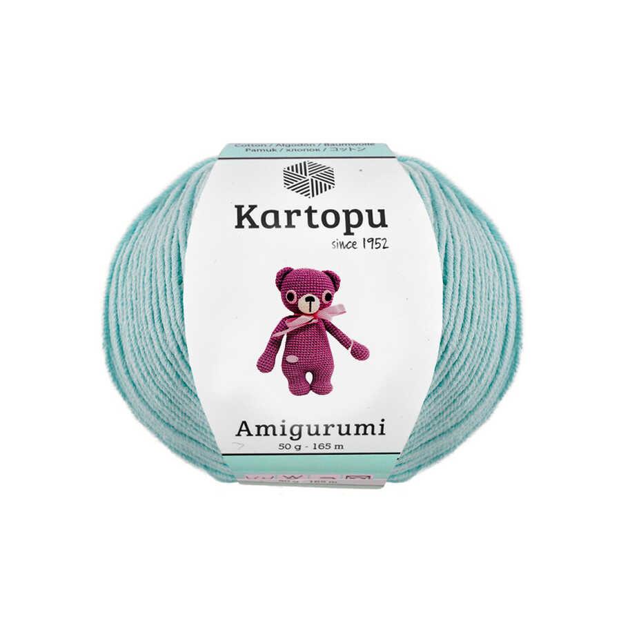 KARTOPU,AMİGURUMİ K0547 CAM GÖBEĞİ YEŞİL