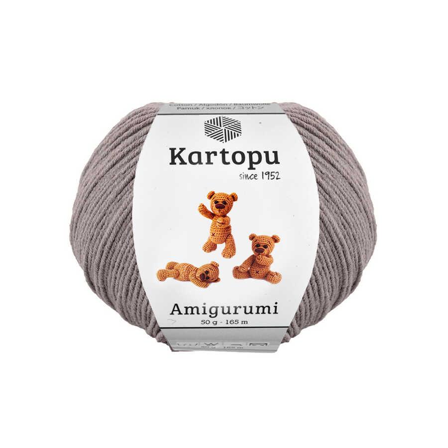 KARTOPU,AMİGURUMİ K0990 ORTA GRİ