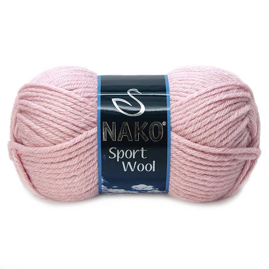 NAKO,SPORT WOOL 10639 PUDRA