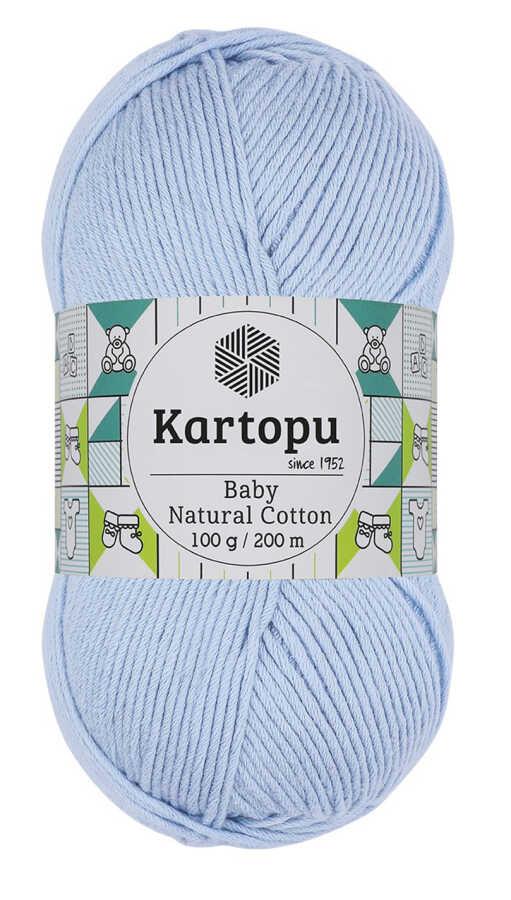 KARTOPU,BABY NATUREL COTTON K0544 BEBE MAVİ