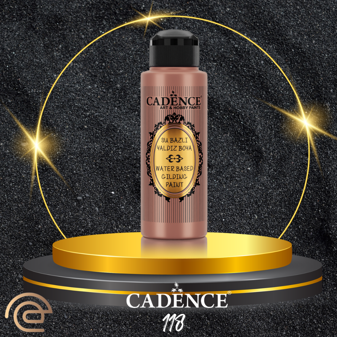 SU BAZLI YALDIZ BOYA 120 ML 118 BRONZ