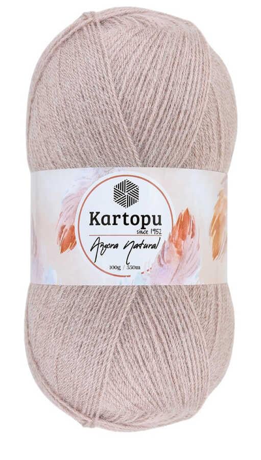 KARTOPU,ANGORA NATURAL K0754 AÇIK VİZON