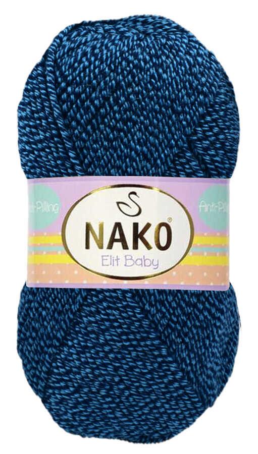 NAKO,ELİT BABY 21350 MAVİ LACİVERT MULİNE