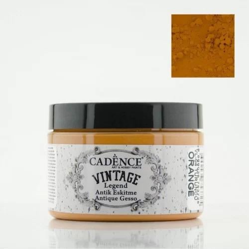 Cadence Vintage Legend - Antik Eskitme Boyası VL04 - Turuncu