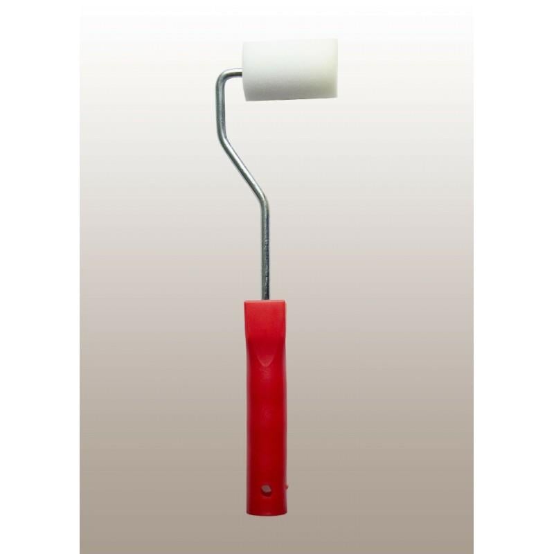 Küçük Sünger Rulo Fırça Metal Sap 5cm