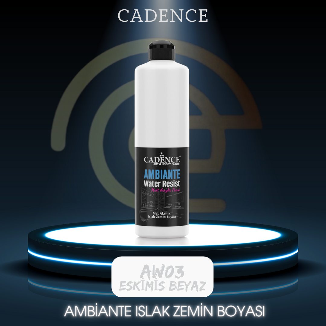 AW03 Eskimiş Beyaz Ambiante Islak Zemin Boyası 500ML + Katalizör 20GR
