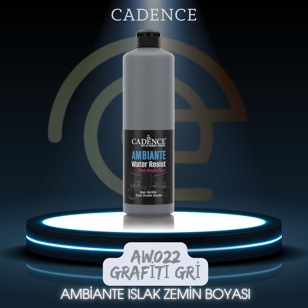 AW22 Grafiti Gri Ambiante Islak Zemin Boyası 500ML + Katalizör 20GR