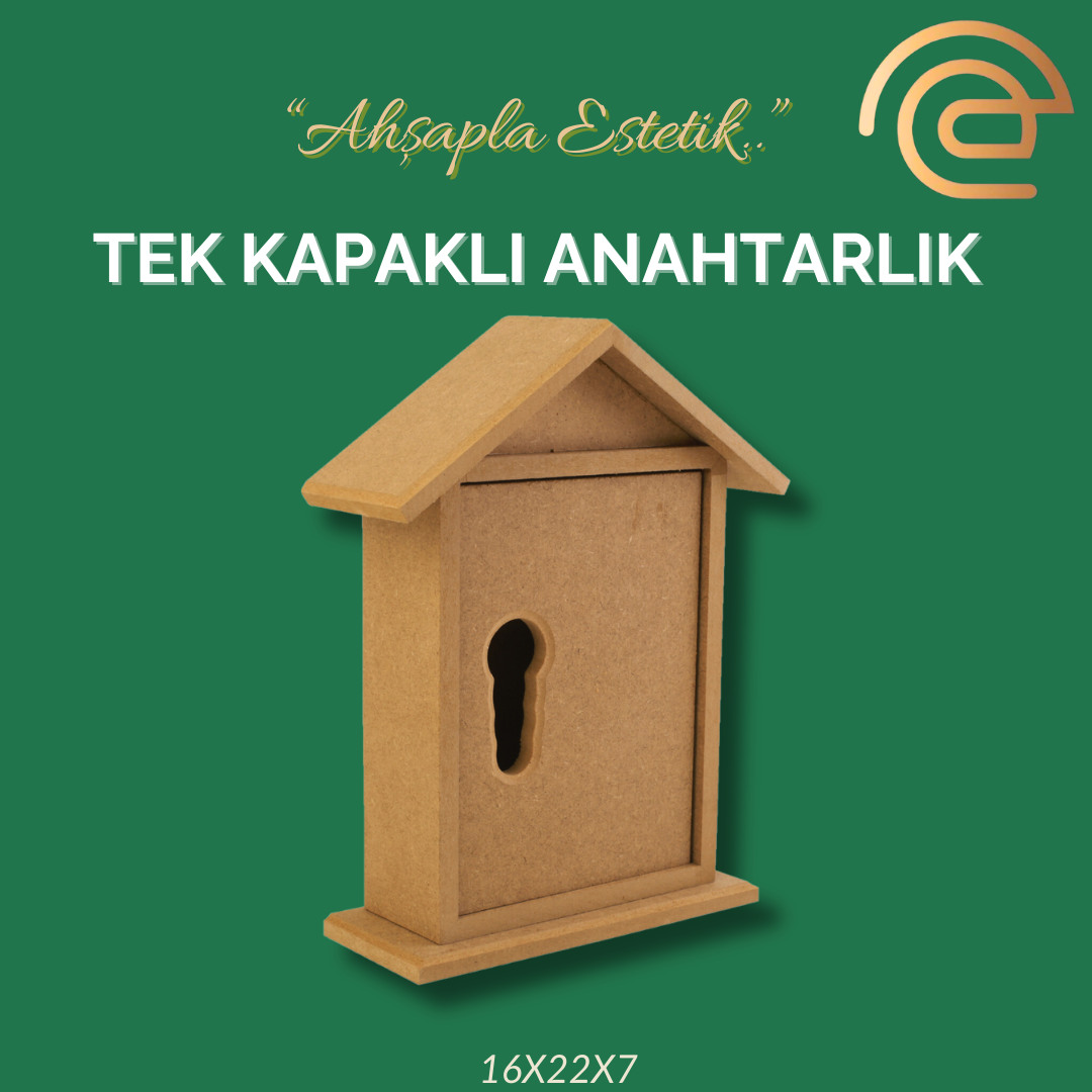 TEK KAPAKLI ANAHTARLIK
