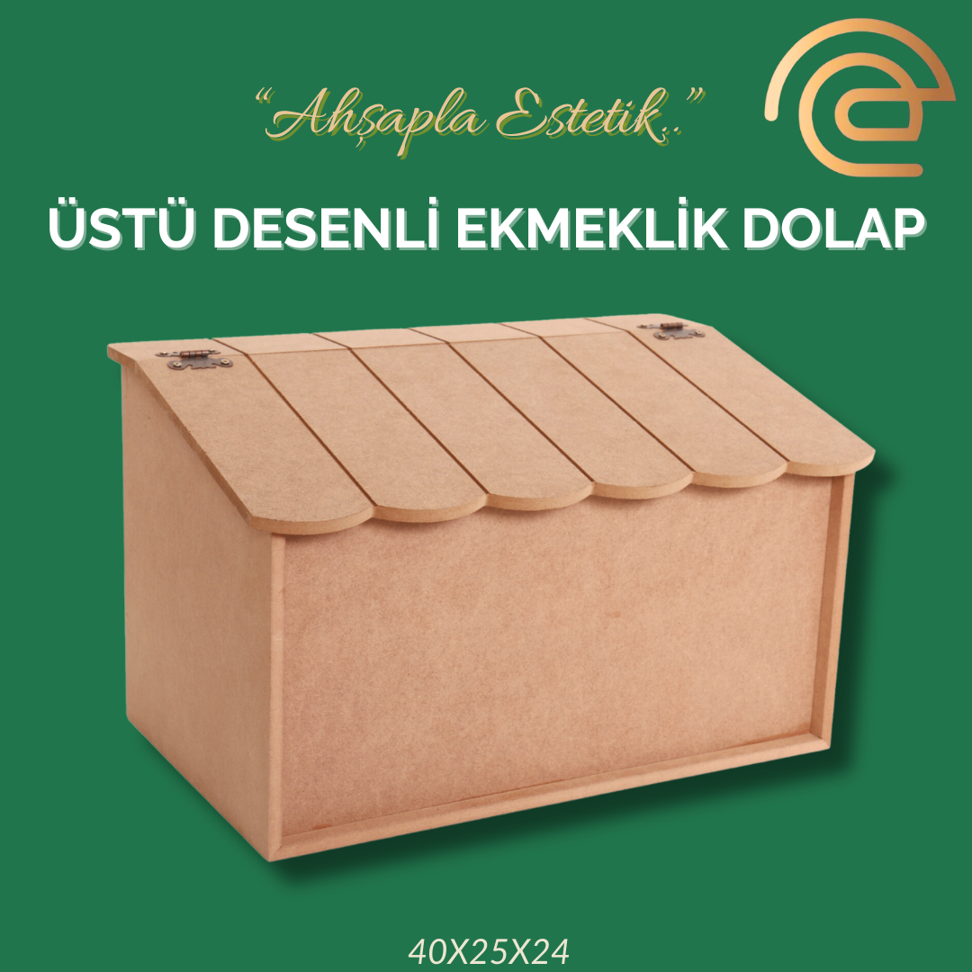 ÜSTÜ DESENLİ EKMEKLİK DOLAP