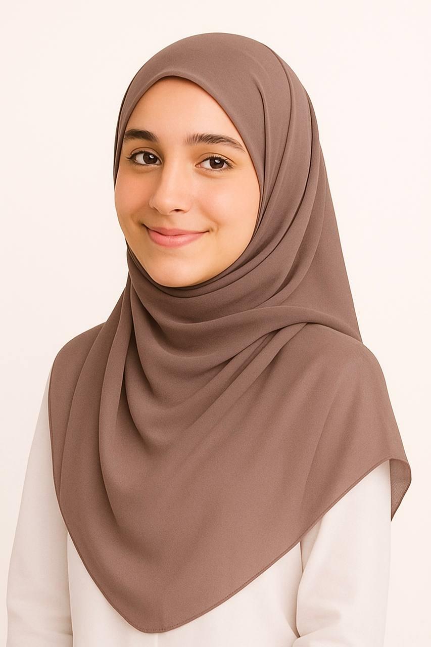 5000-1 Şifon Eşarp 125*125 cm