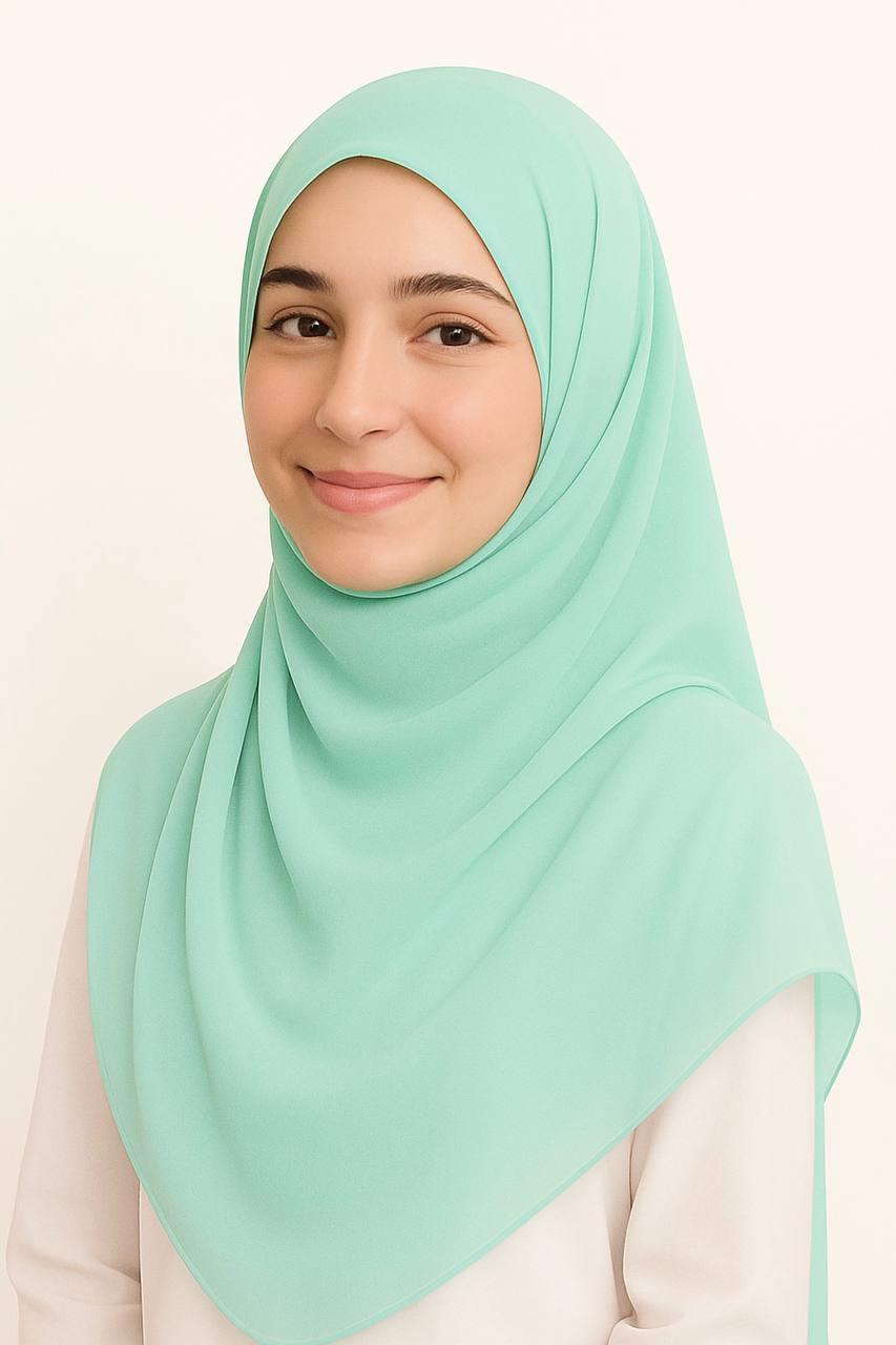 5000-2 Şifon Eşarp 125*125 cm