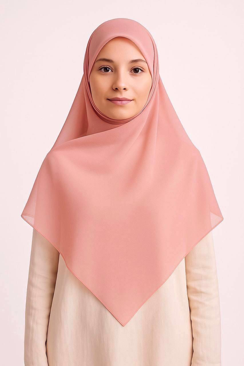 6000-33 Şifon Eşarp 150*150 cm