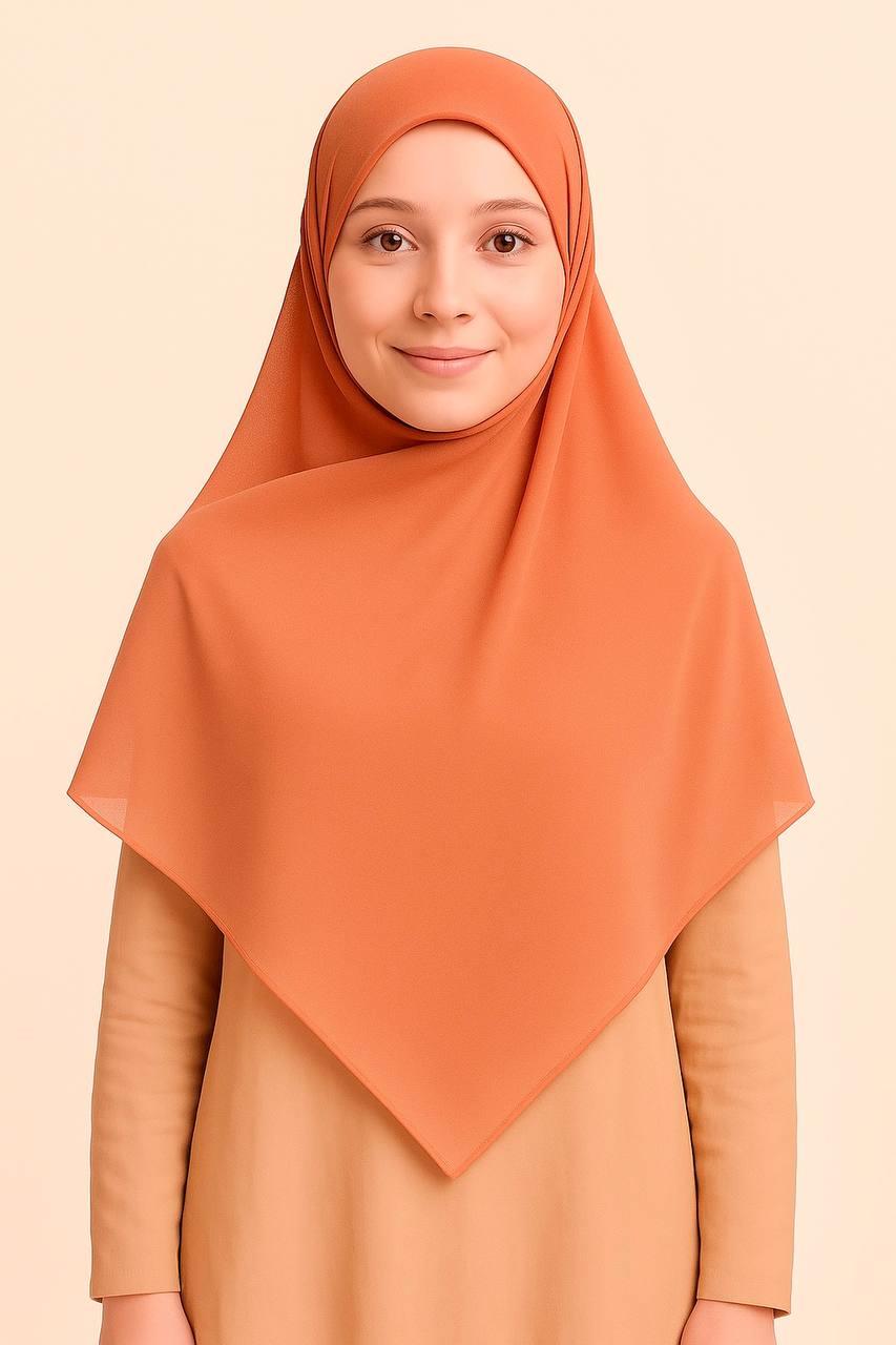 6000-38 Şifon Eşarp 150*150 cm