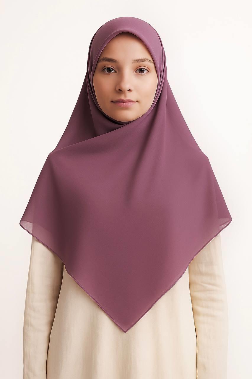 6000-9 Şifon Eşarp 150*150 cm