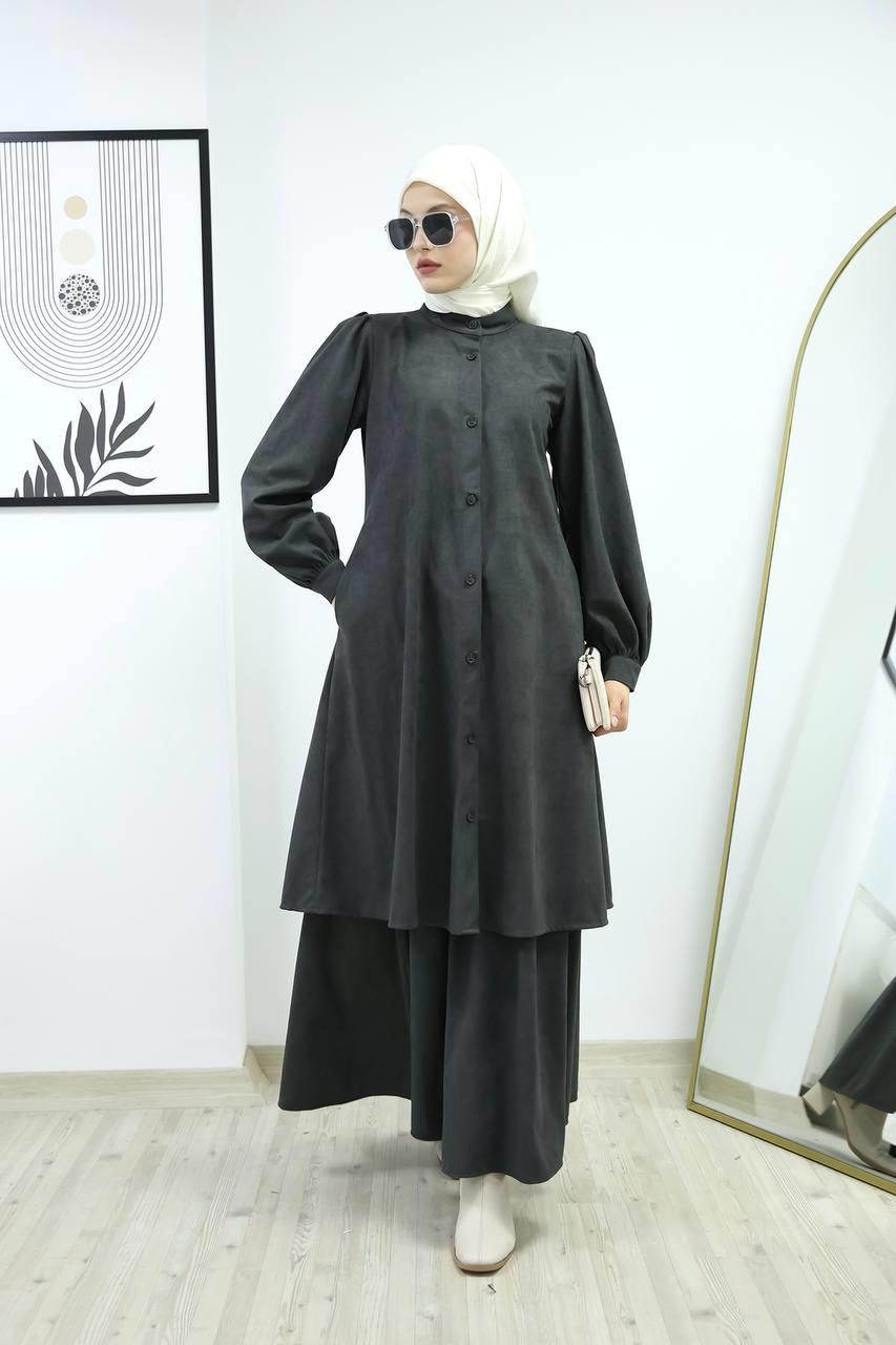 6020 Etekli Takım - Gri