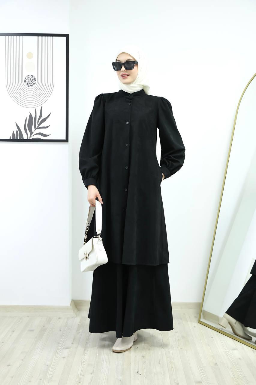 6020 Etekli Takım - Siyah 