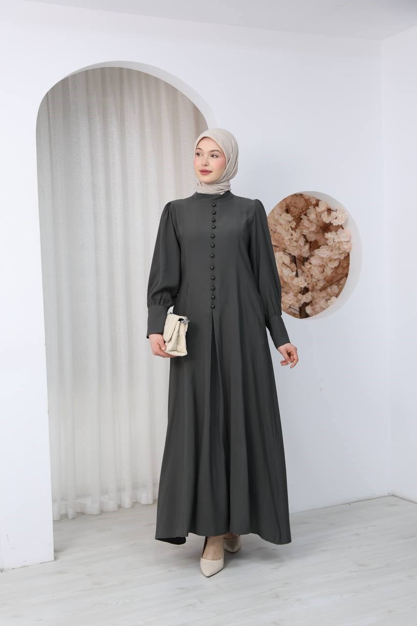 7142 Sade Zarafet Ferace - Haki