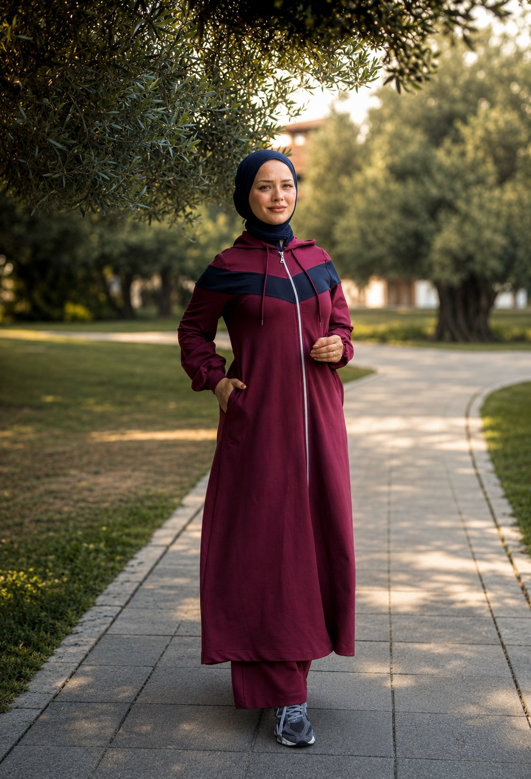 7193 Mevsimlik Konfor Takım - Bordo
