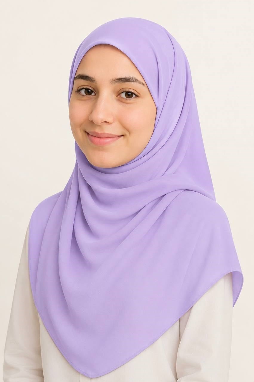 5000-14 Şifon Eşarp 125*125 cm