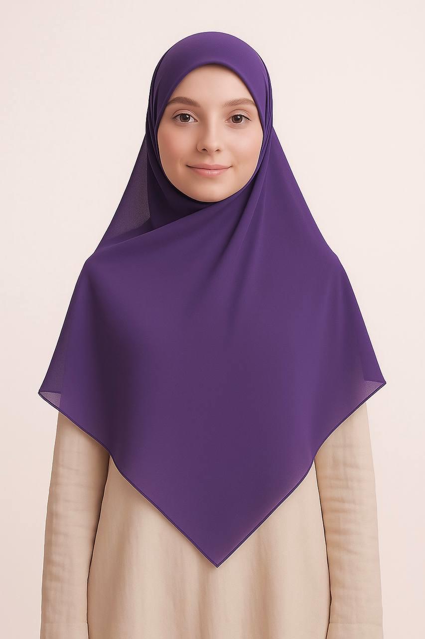 6000-15 Şifon Eşarp 150*150 cm