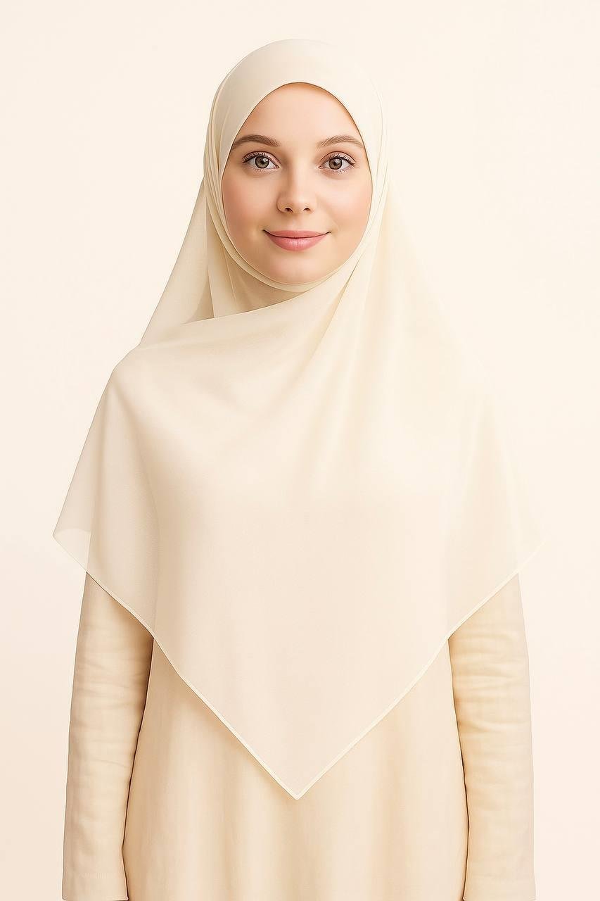 6000-16 Şifon Eşarp 150*150 cm
