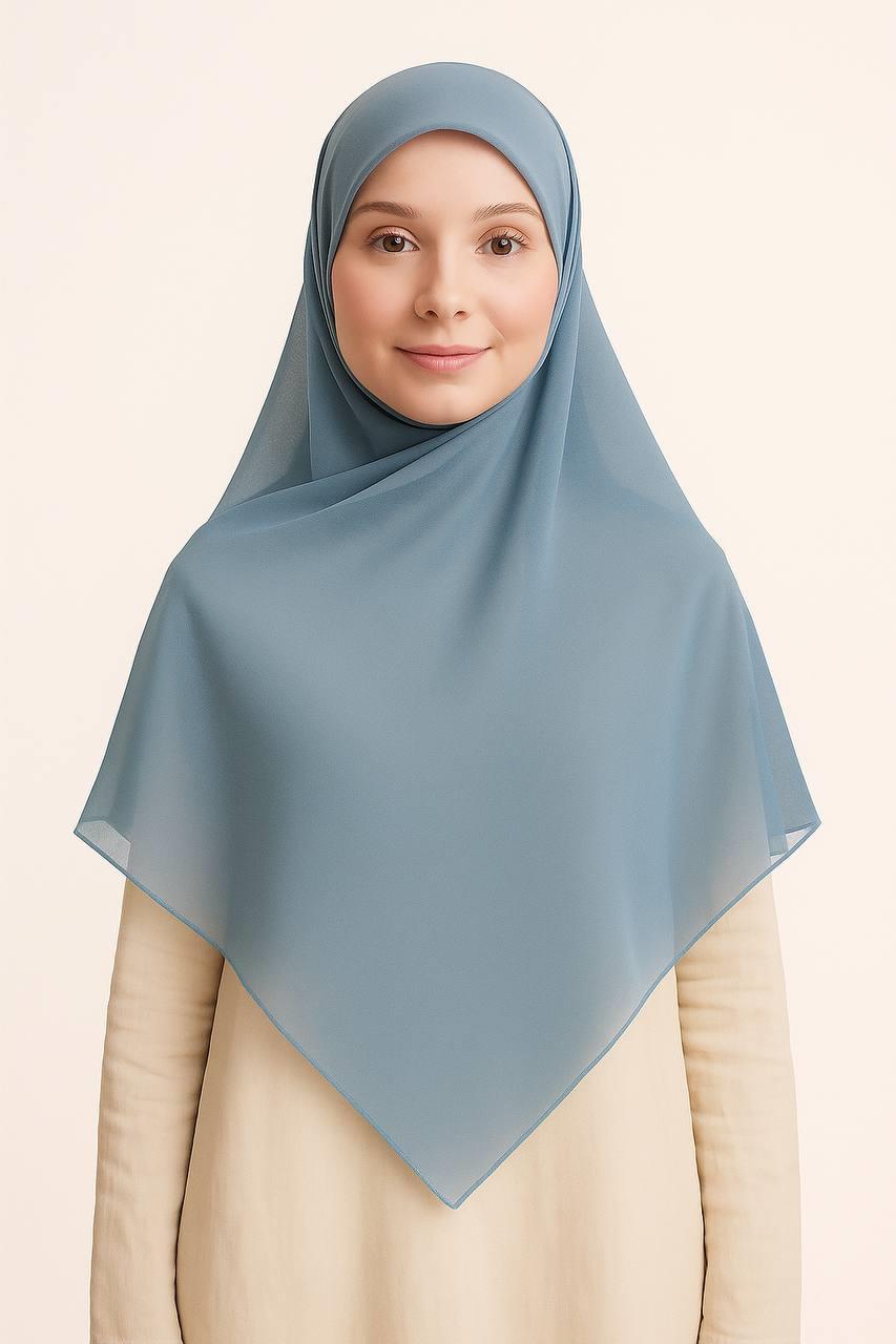 6000-34 Şifon Eşarp 150*150 cm