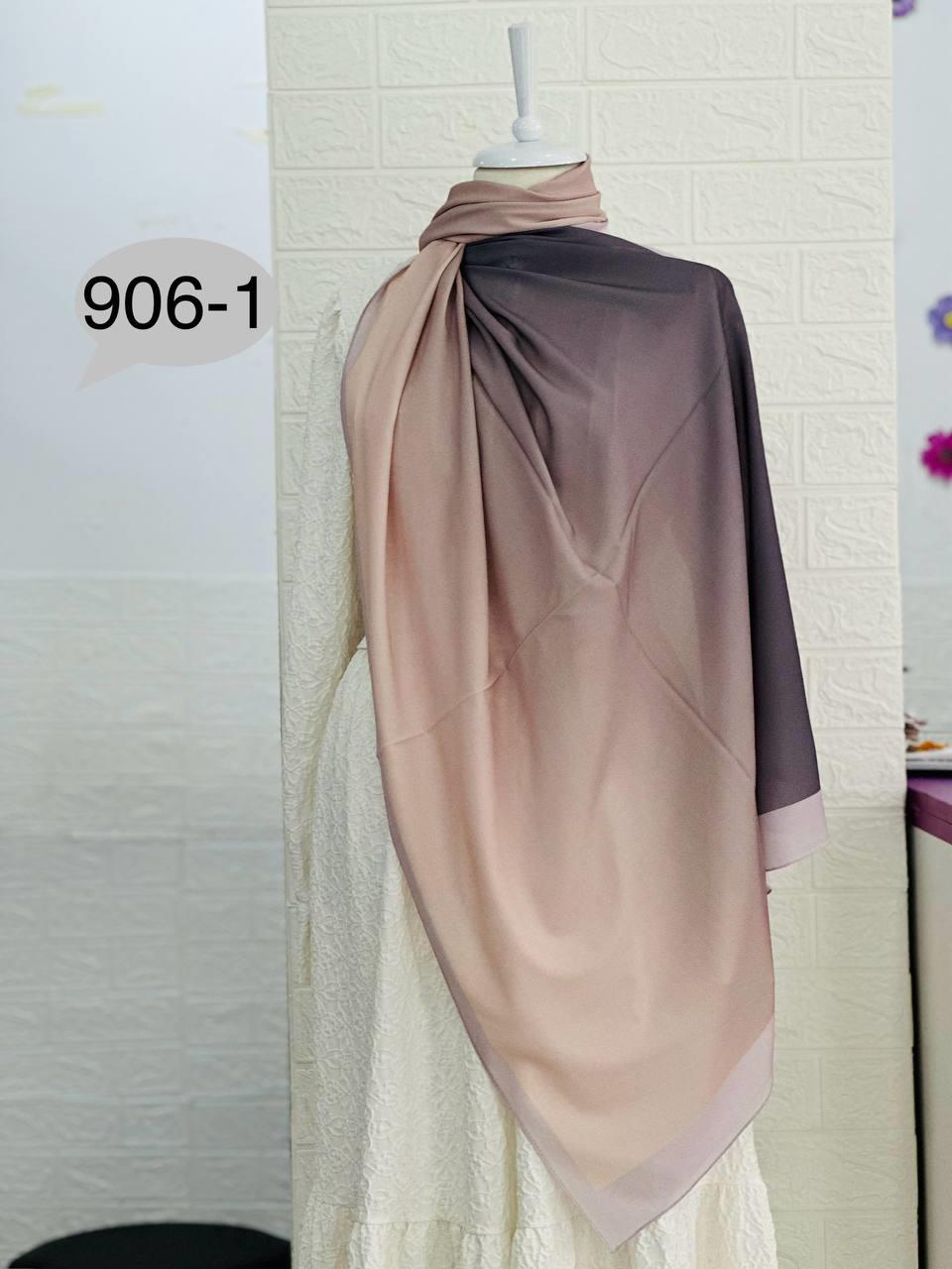 906-1 Degrade Renkli Şal