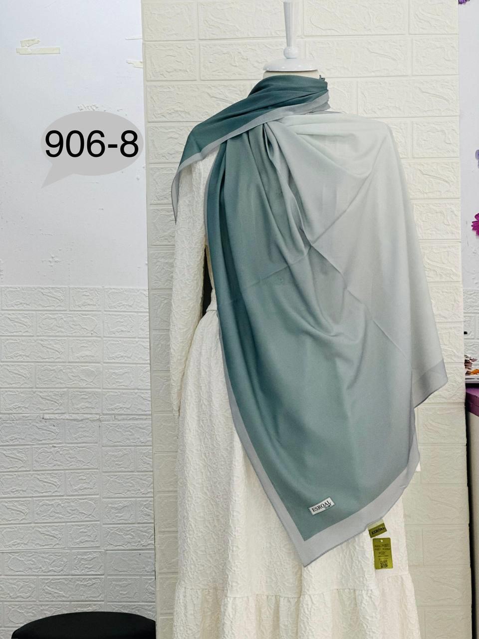 906-8 Degrade Renkli Şal